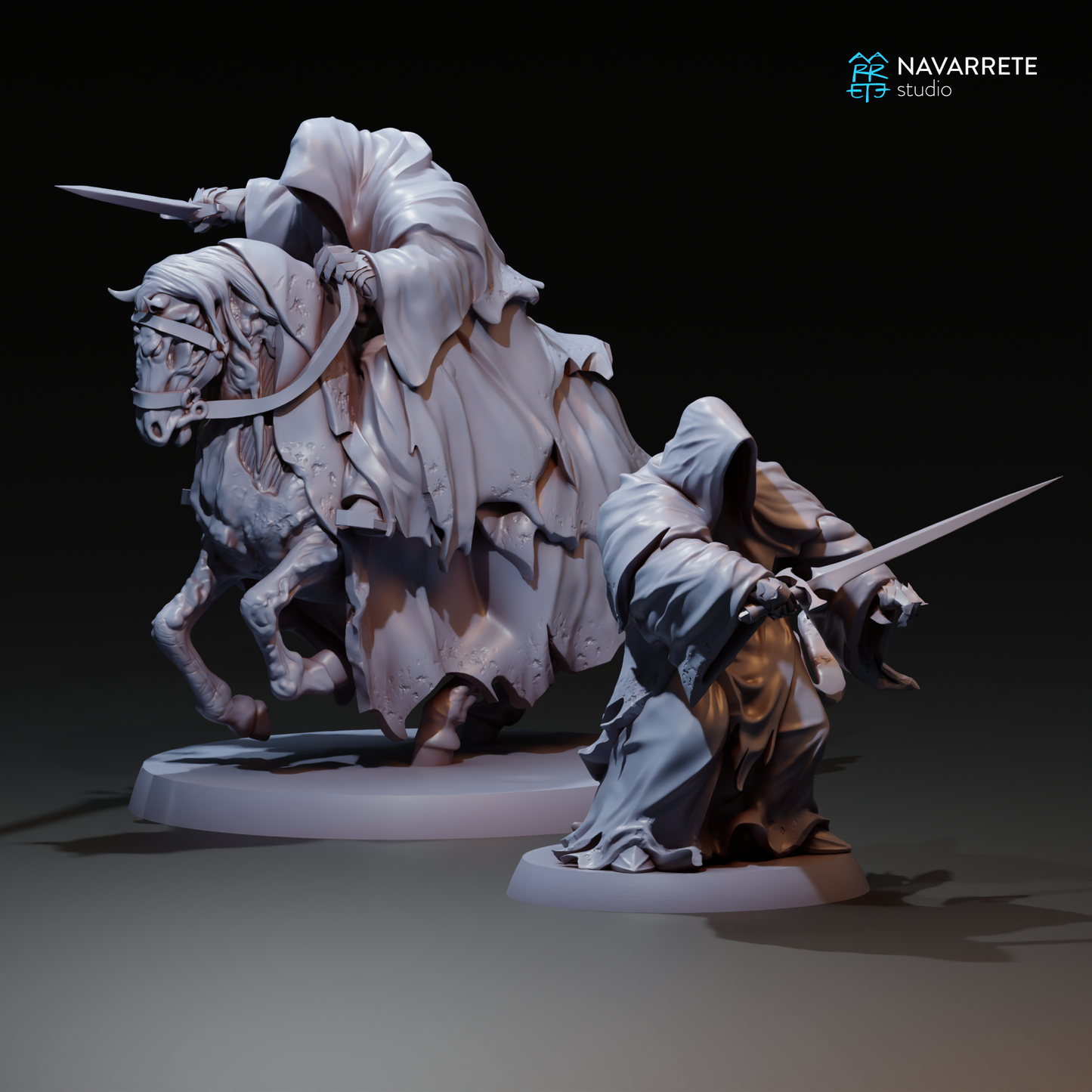 The Corrupted on Foot and Horse - Navarrete Studio