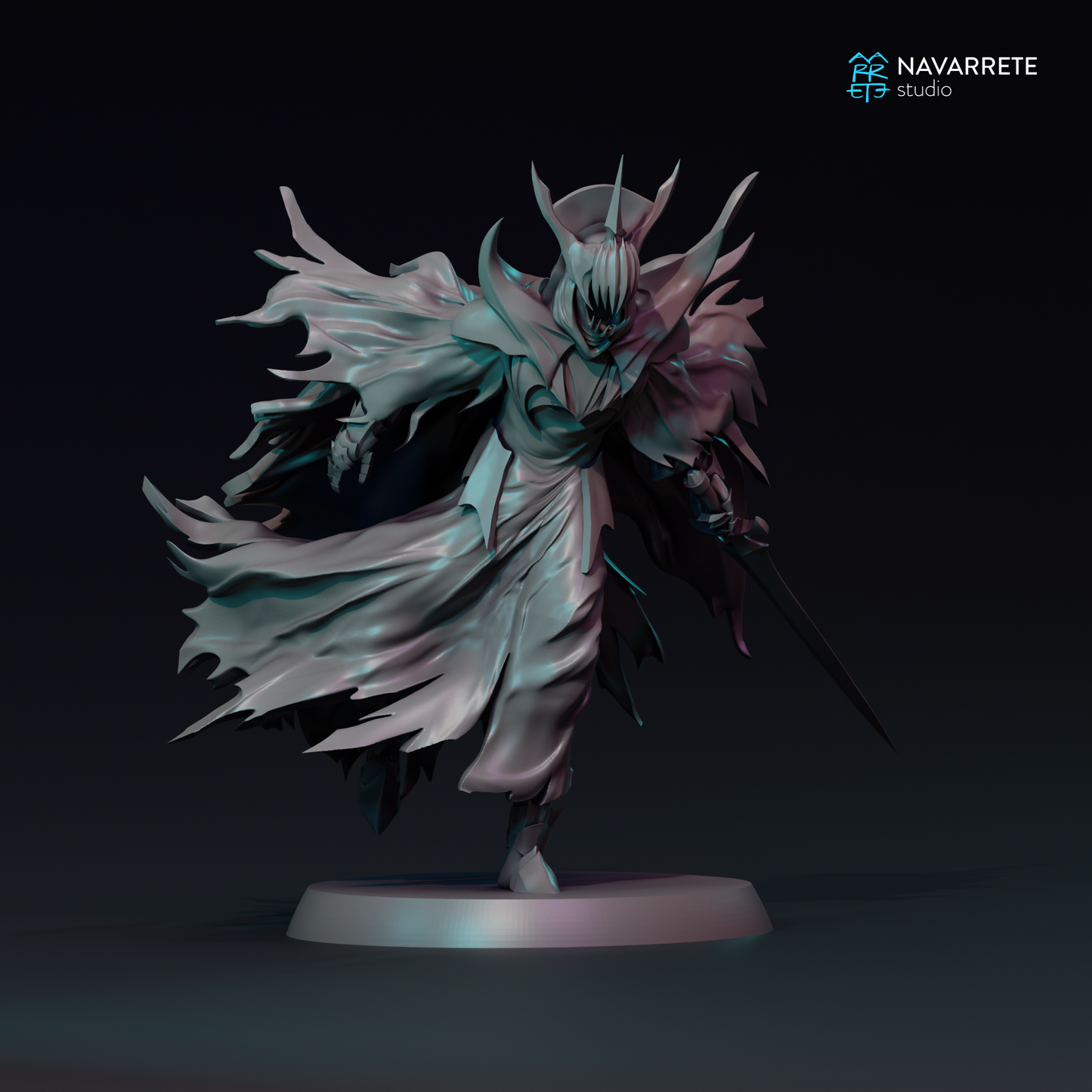 The Black Herald on Foot and Horse - Navarrete Studio