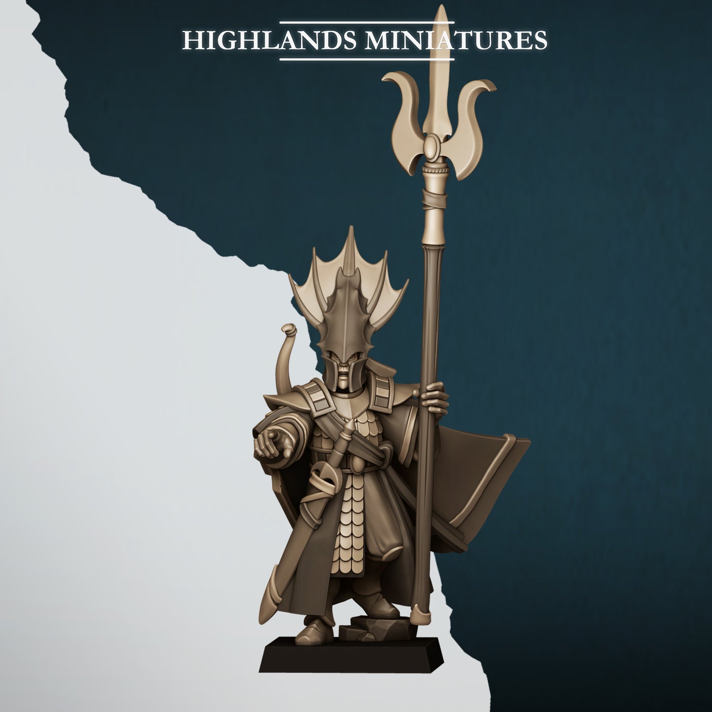 Aegean Elf Lord of the Sea  - Highlands Miniatures
