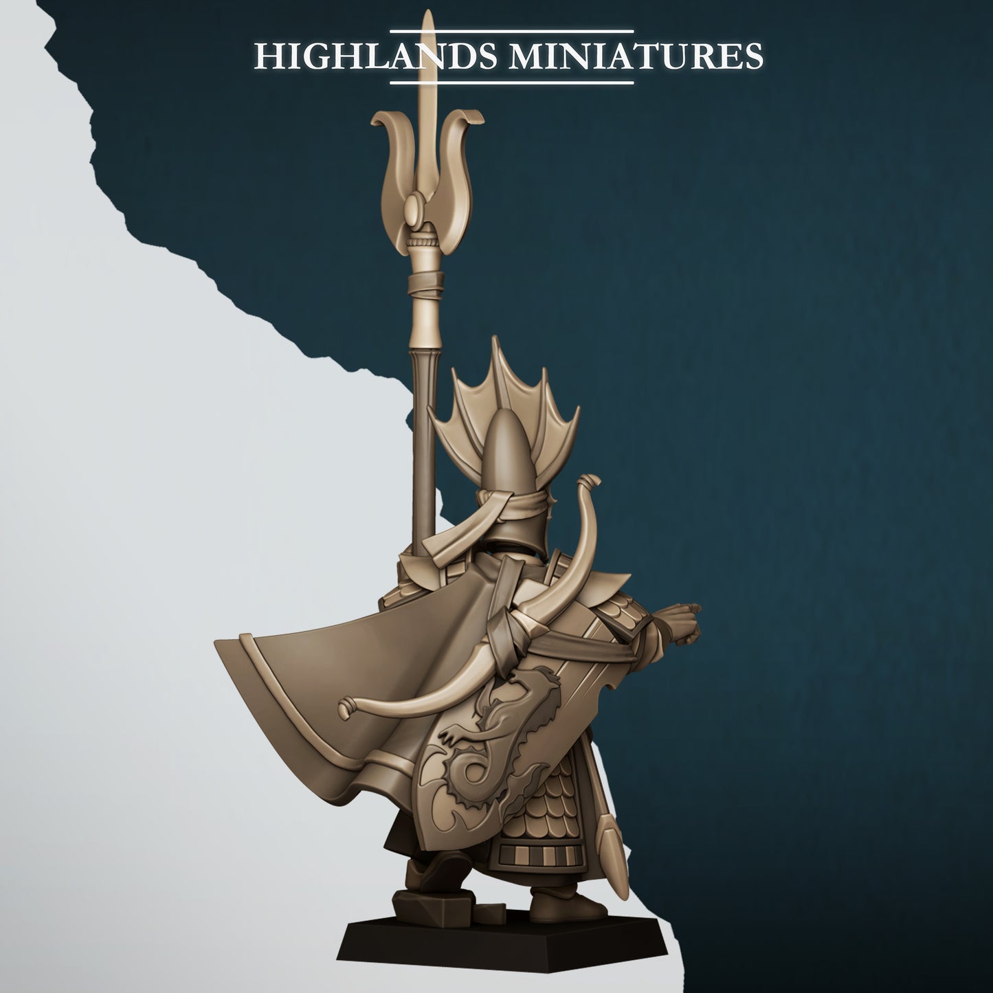 Aegean Elf Lord of the Sea  - Highlands Miniatures