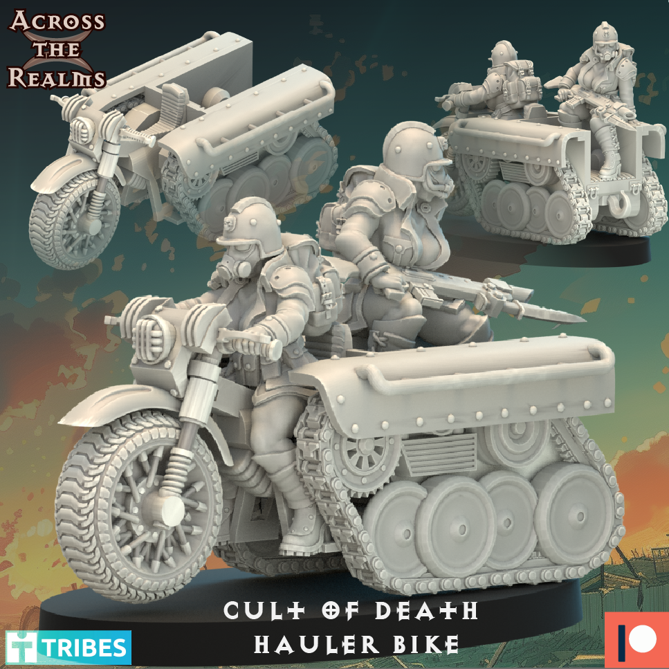 Cult of Death Hauler Bike - Across the Realms