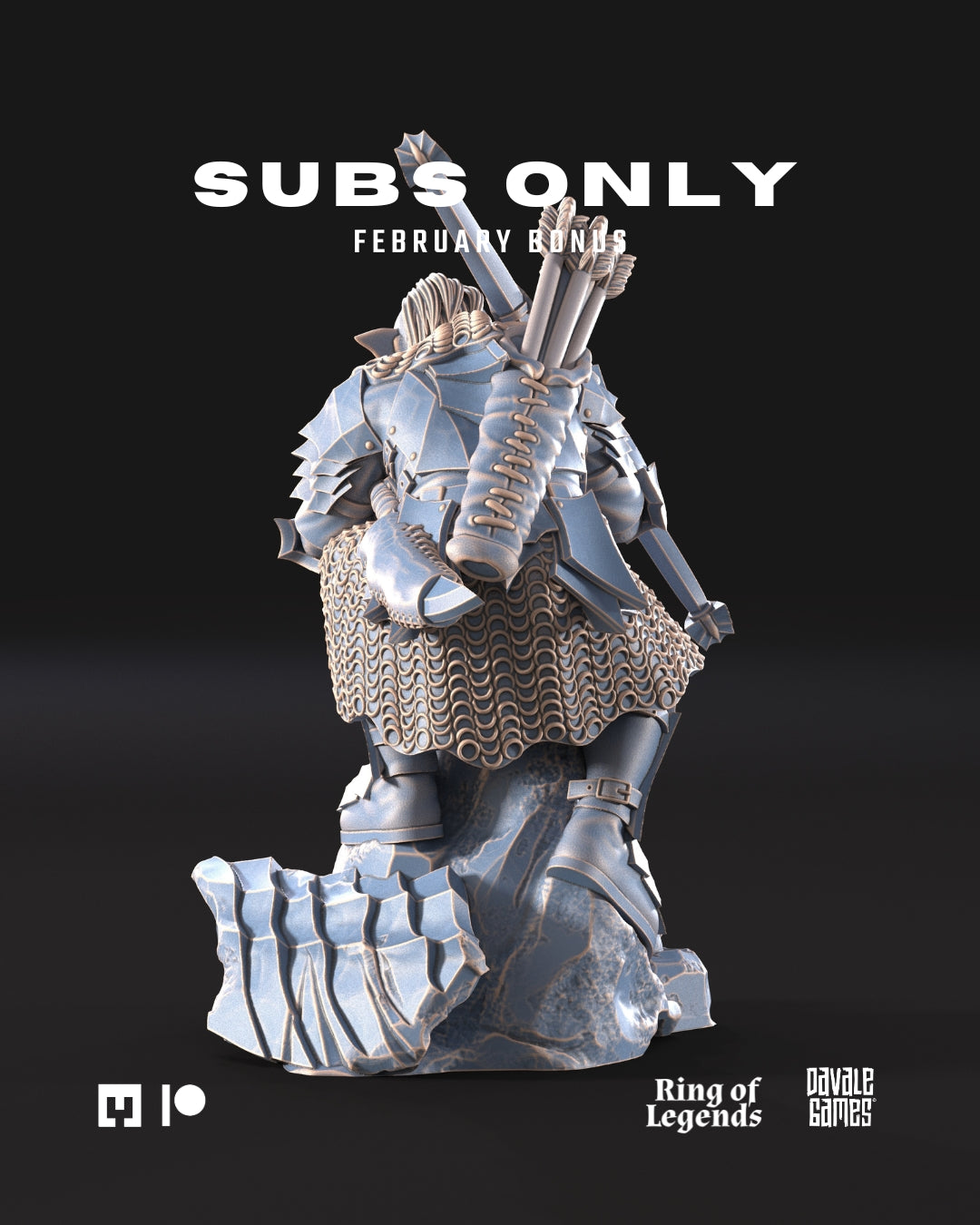 Goblin Captain with Bow | Goblins of the Cave | Ring of Legends - Davale Games