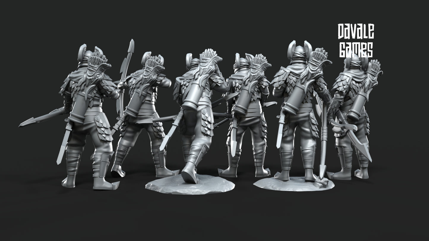 Roi de l'Armée des Dragons sur Palanquin Version B - Armée des Dragons - Davale Games