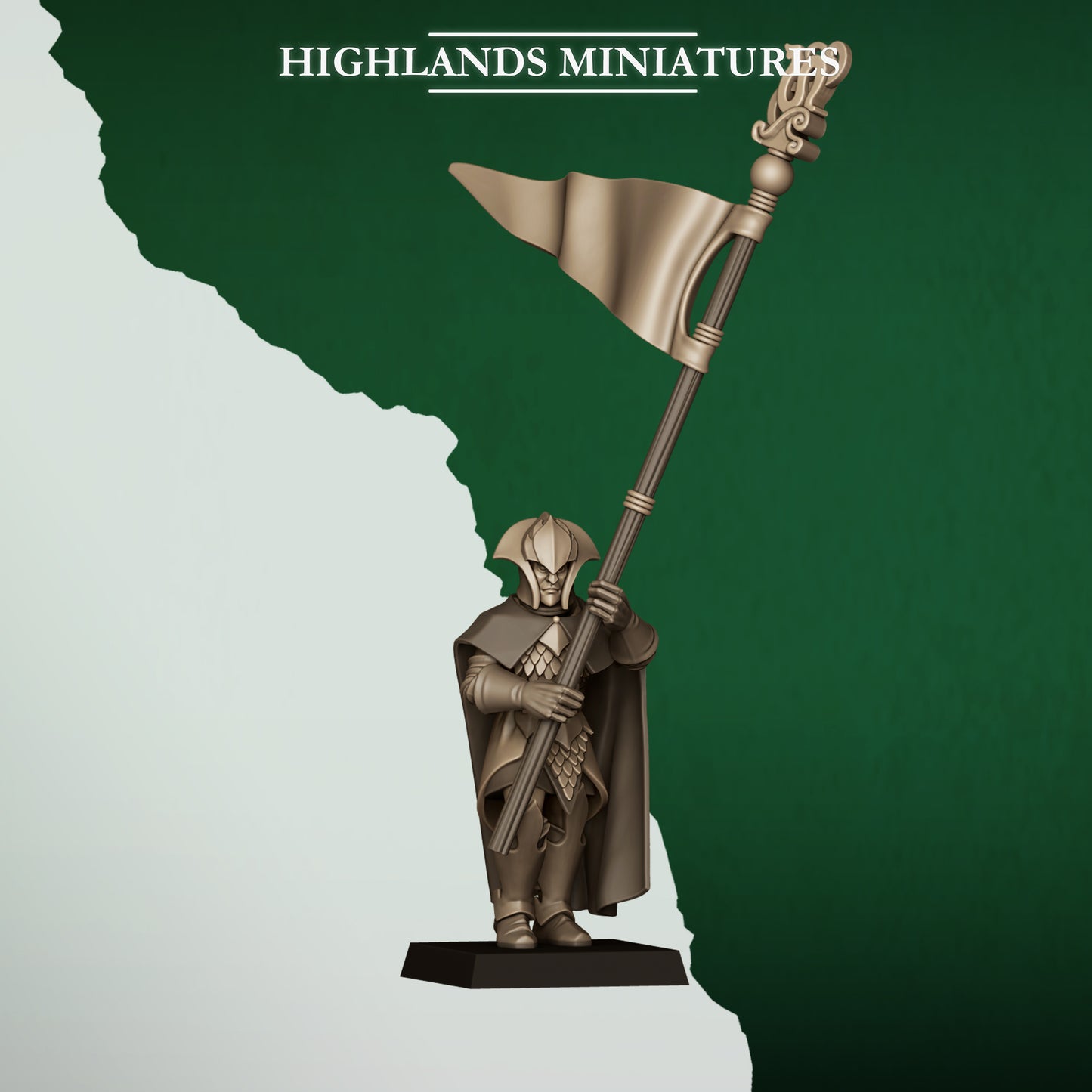 Feral Elf Axemen - Feral Elves - Highlands Miniatures