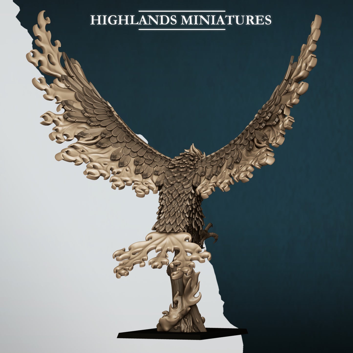 Aegean Elf Fire Phoenix  - Highlands Miniatures