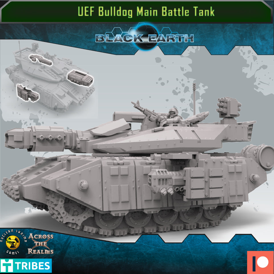Bulldog Battle Tank - Across the Realms