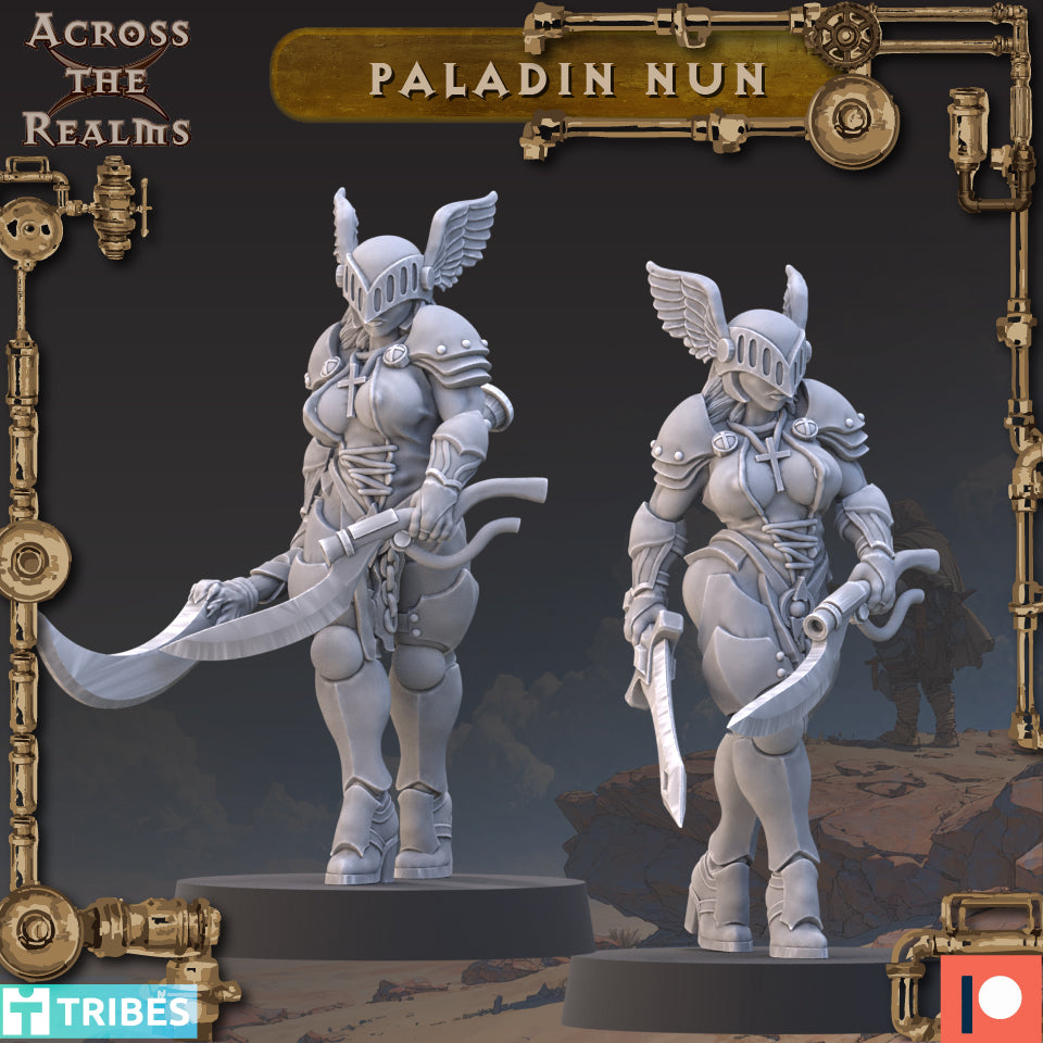 2x Paladin Nun - Across the Realms