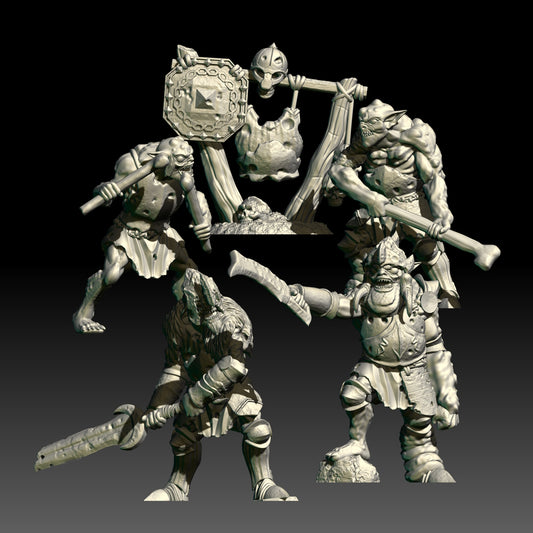 Troglodyte Command and Drums - KzK Minis