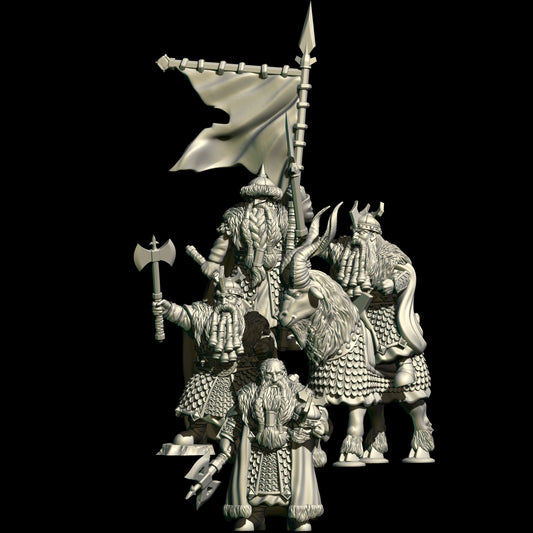 Eastern Dwarves Heroes - KzK Minis