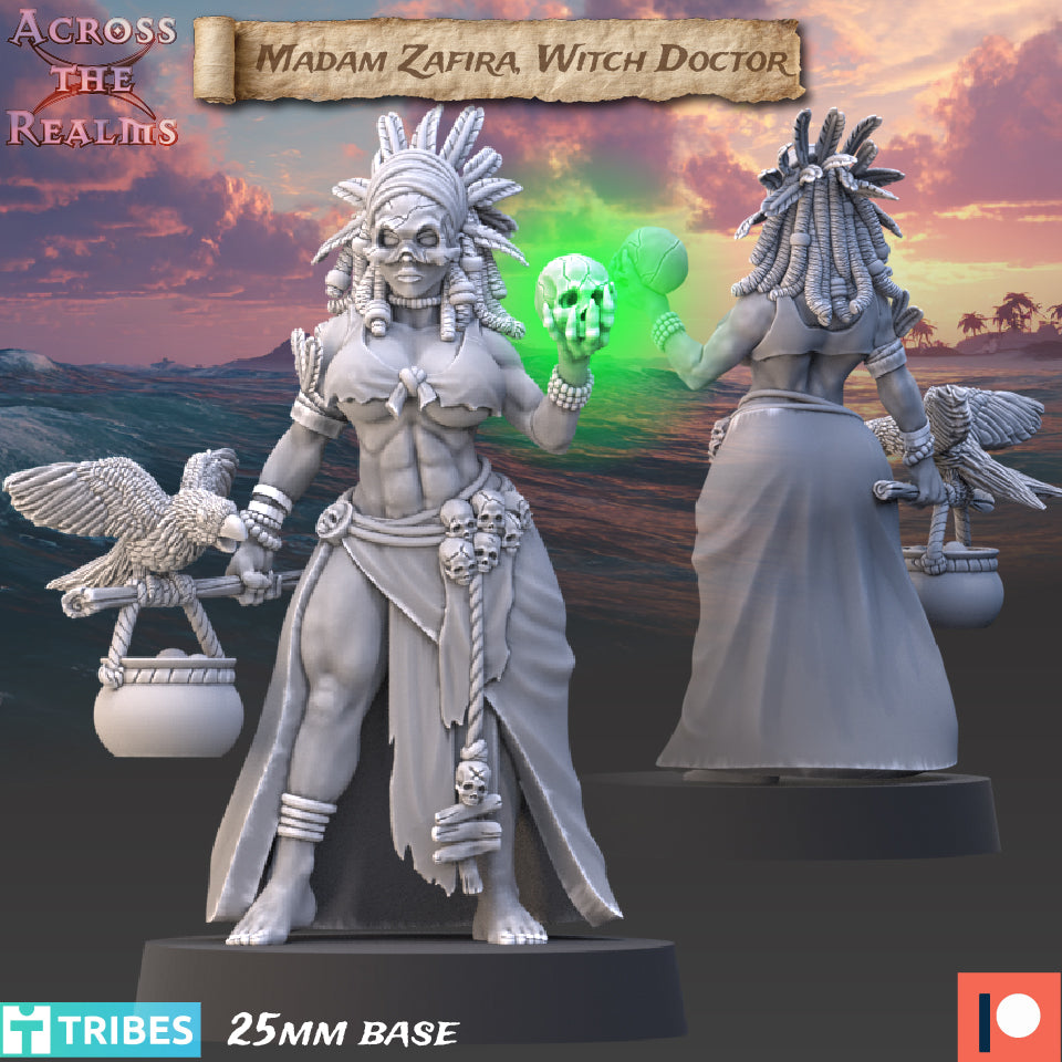 Madam Zafira the Witch-Doctor - Across the Realms