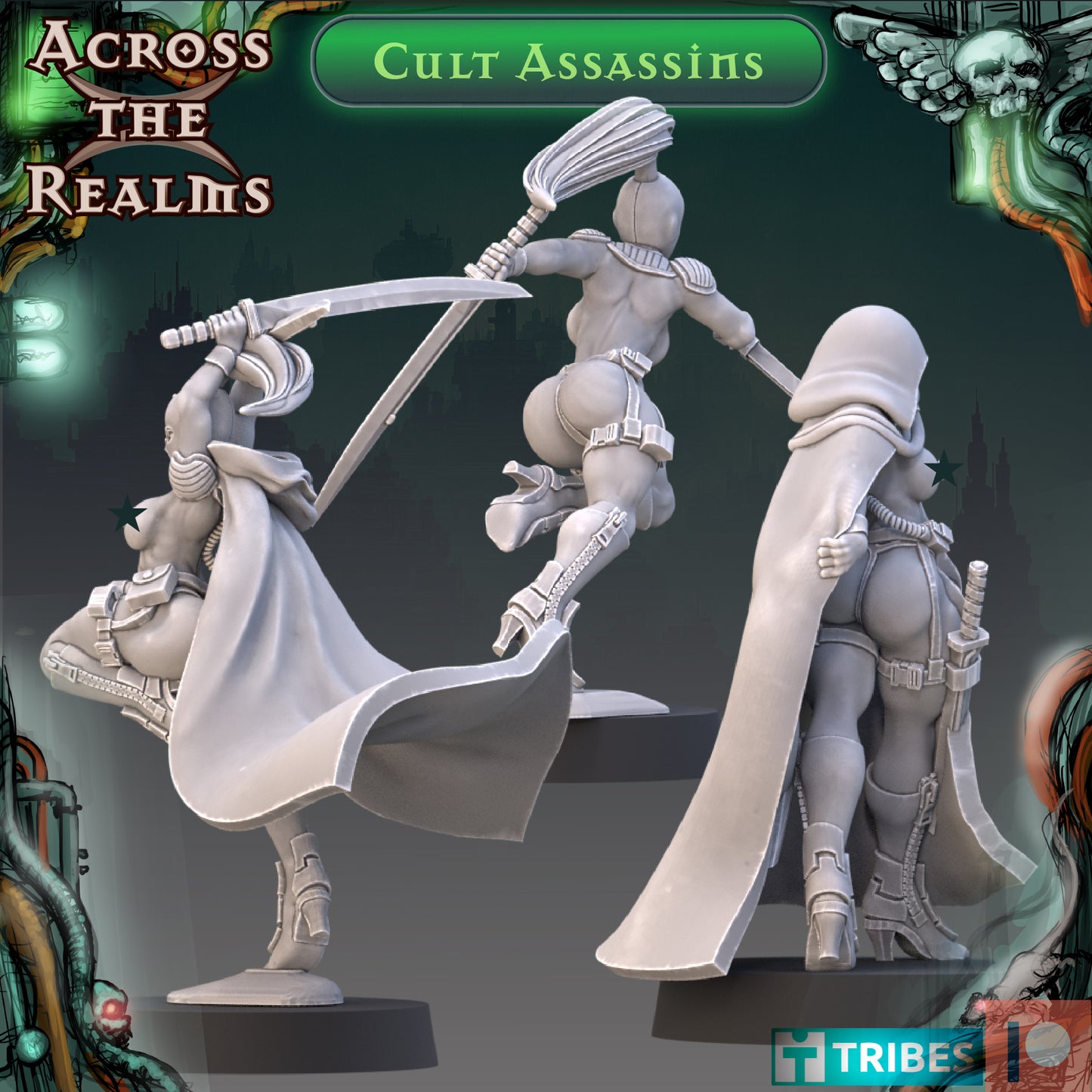 4x Cult Assassins - Across the Realms