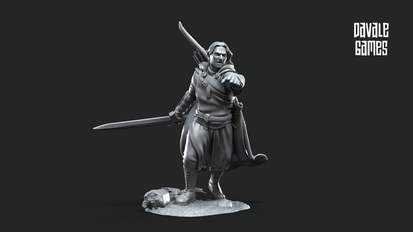 Madir, Captain of Rangers - Grey Castle - Davale Games