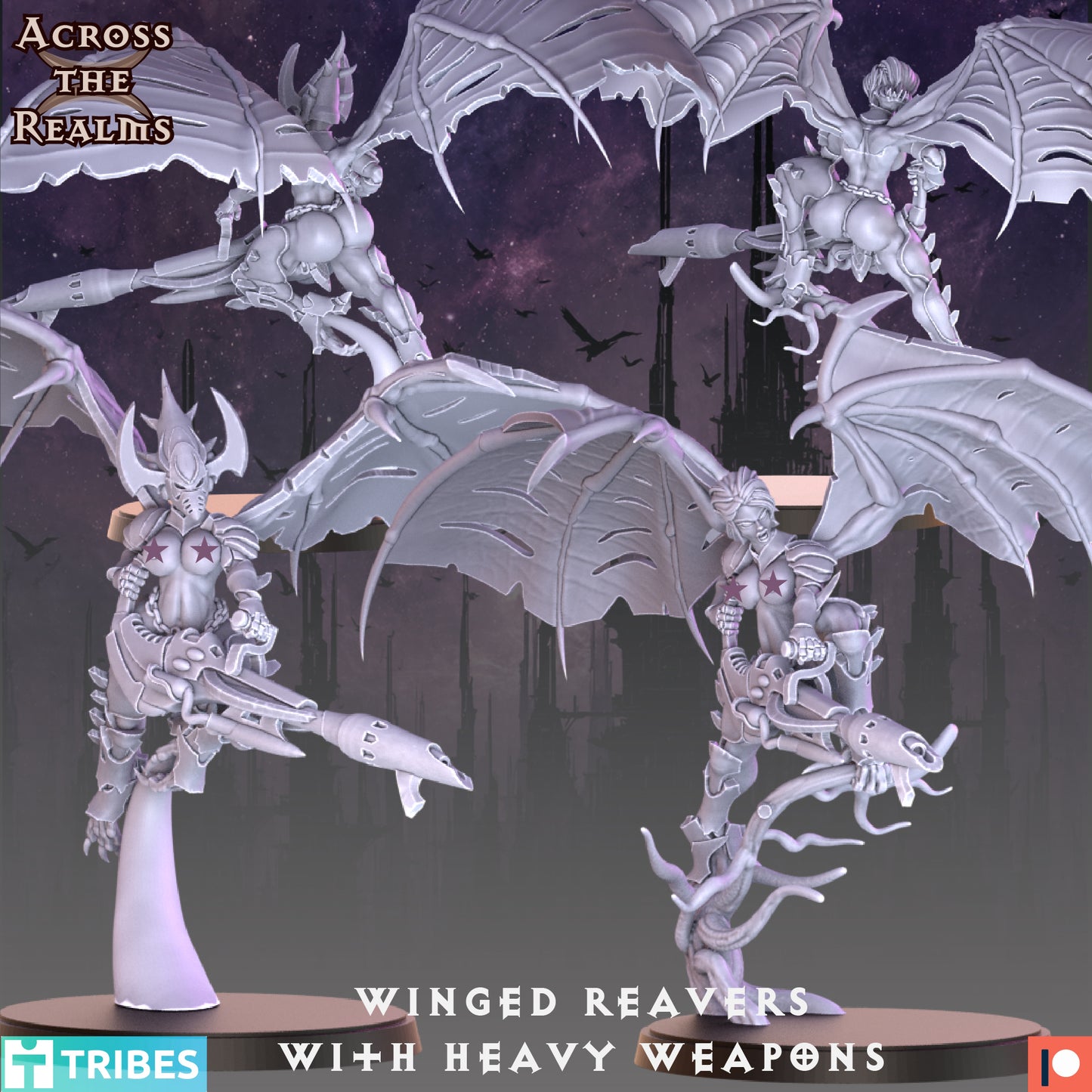 Winged Reavers with Heavy Weapons - Across the Realms