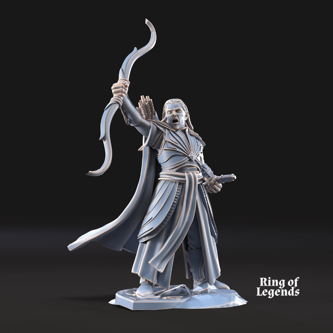 Galanthir Captain with Bow | Galanthir Elves |  Ring Of Legends - Davale Games