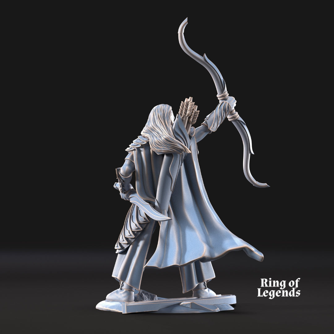 Galanthir Captain with Bow | Galanthir Elves |  Ring Of Legends - Davale Games