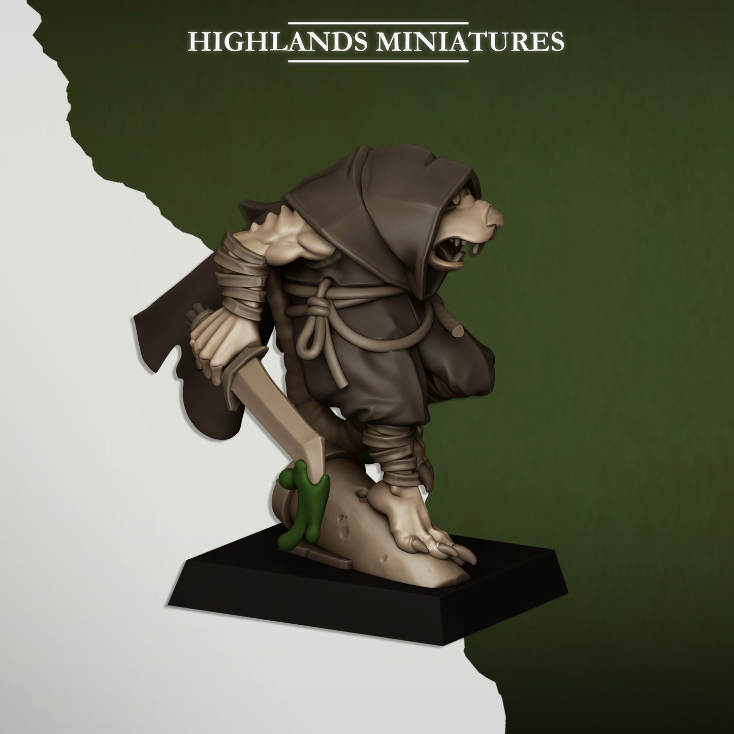 Sewer Vermin Assassins - Sewer Vermin - Highlands Miniatures