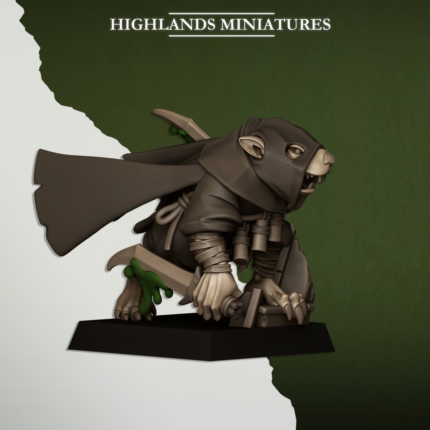 Sewer Vermin Assassins - Sewer Vermin - Highlands Miniatures