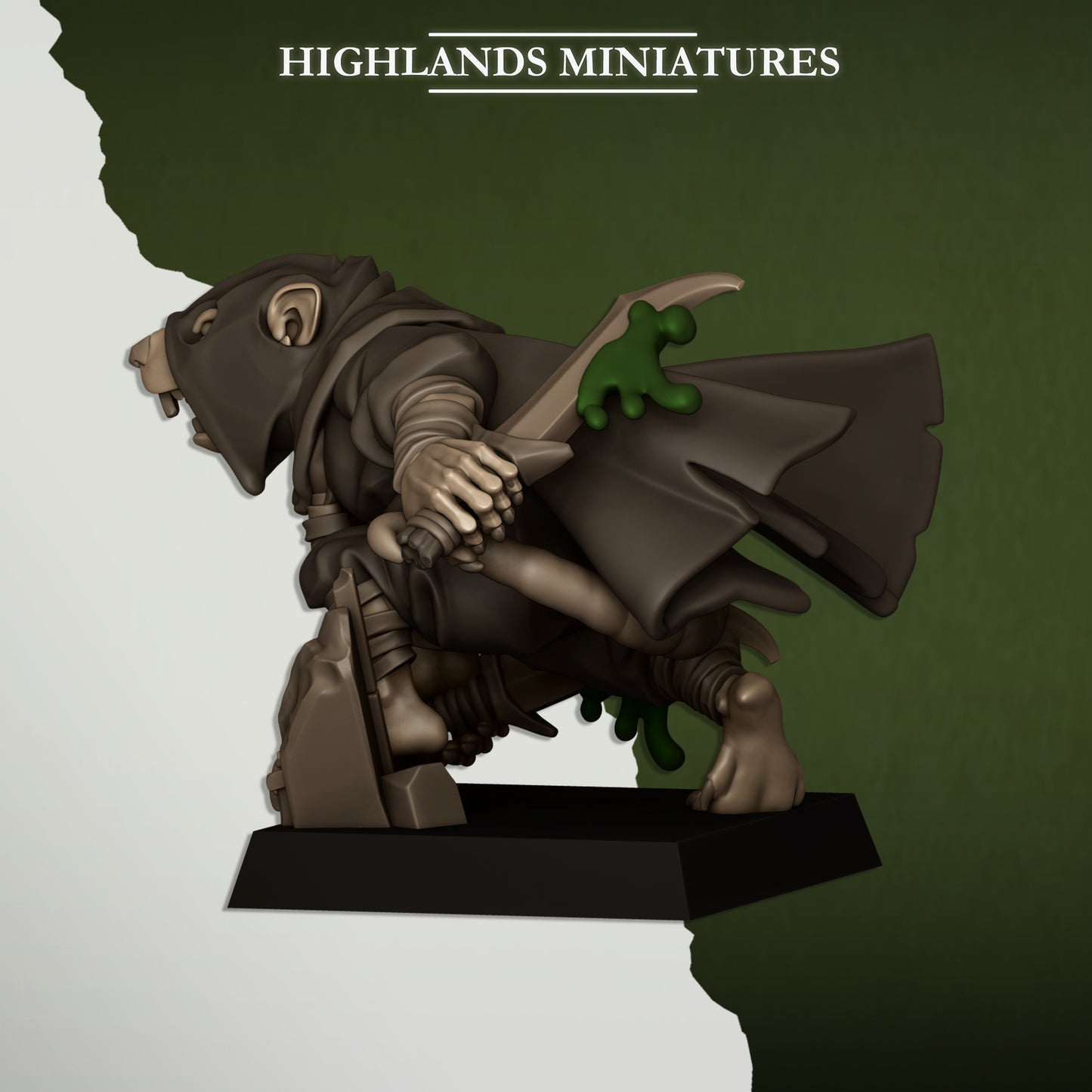 Sewer Vermin Assassins - Sewer Vermin - Highlands Miniatures