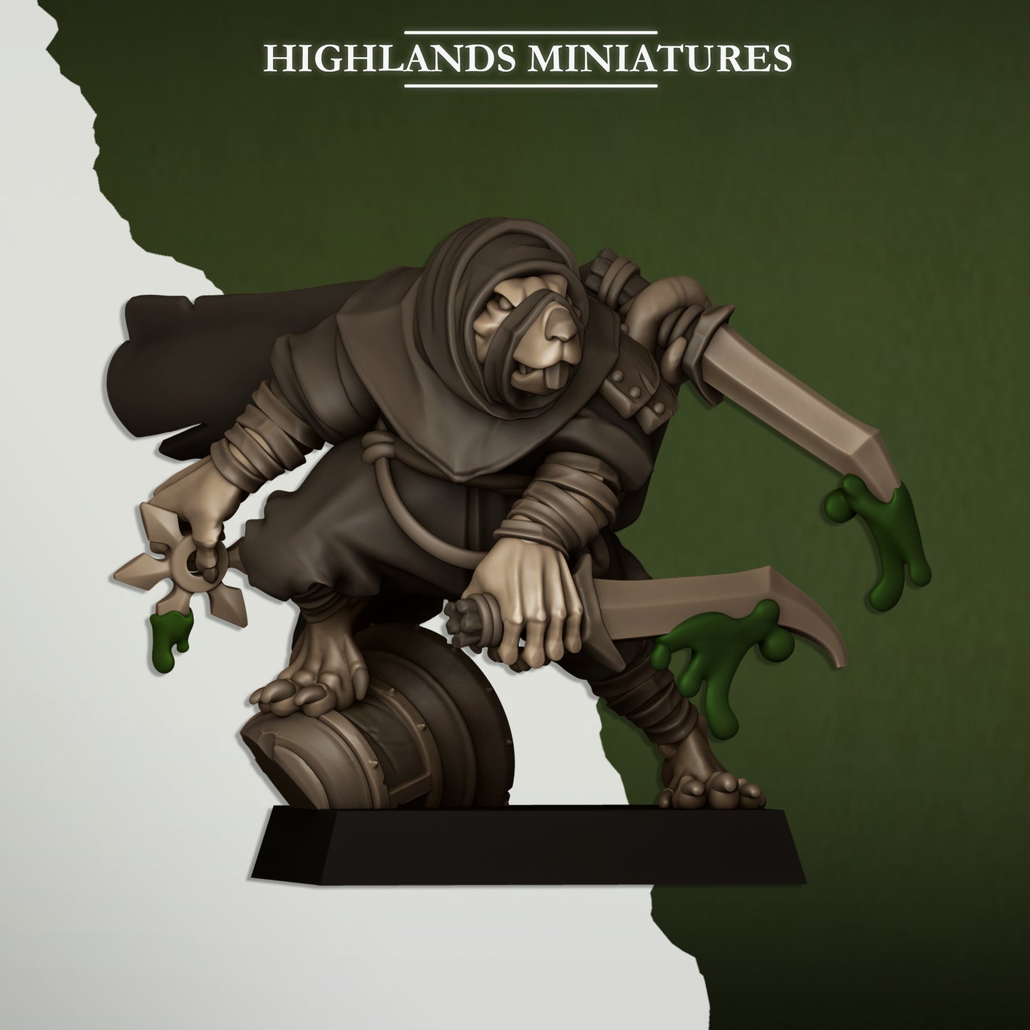 Sewer Vermin Assassins - Sewer Vermin - Highlands Miniatures