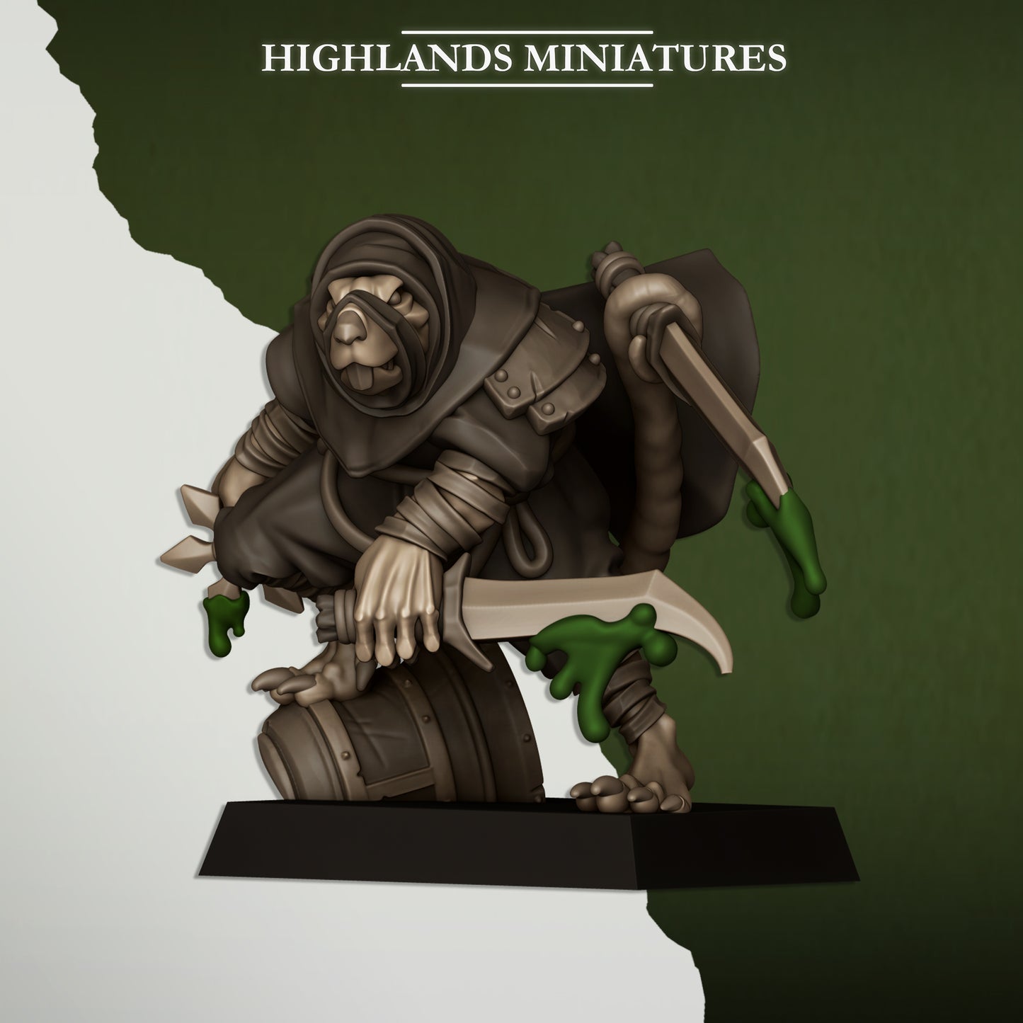Sewer Vermin Assassins - Sewer Vermin - Highlands Miniatures