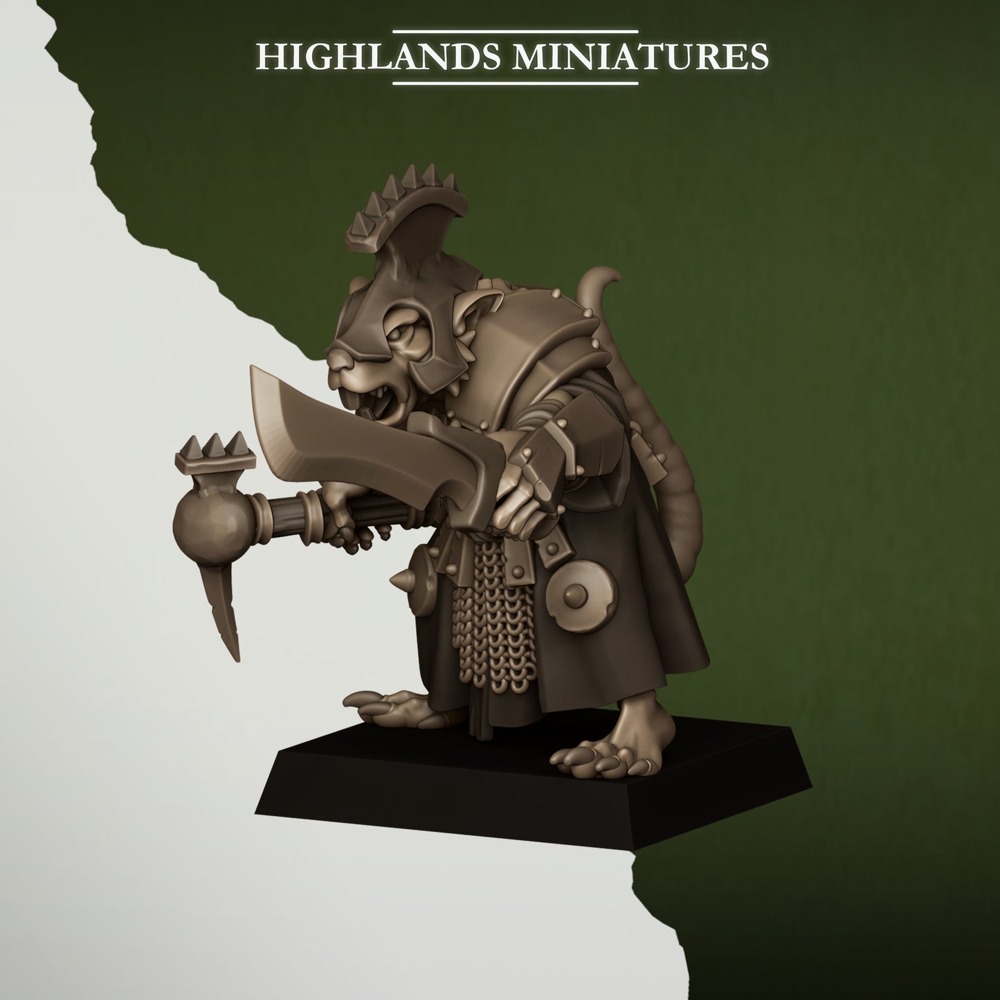 Sewer Vermin Lord - Sewer Vermin - Highlands Miniatures