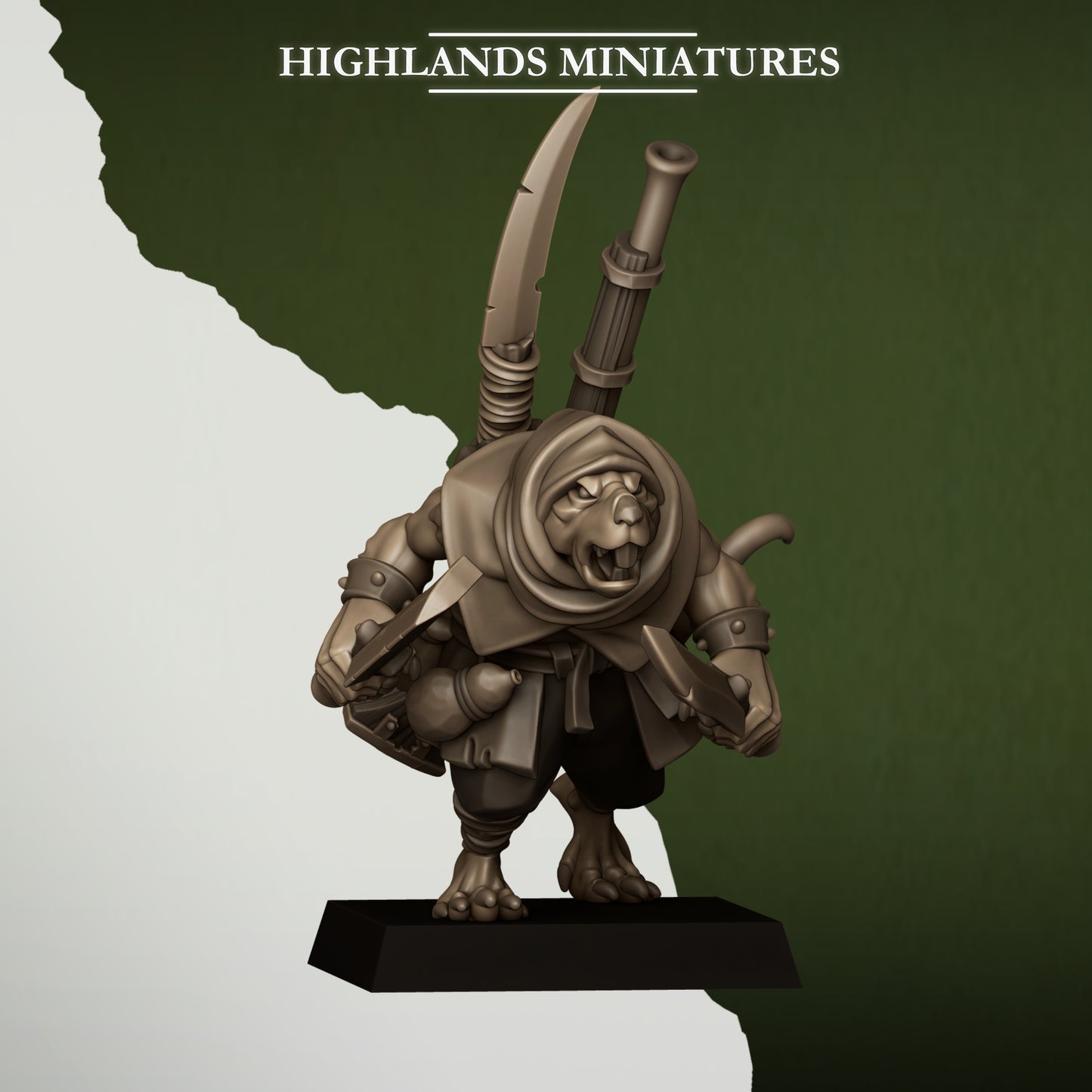 Sewer Vermin Smugglers - Sewer Vermin - Highlands Miniatures