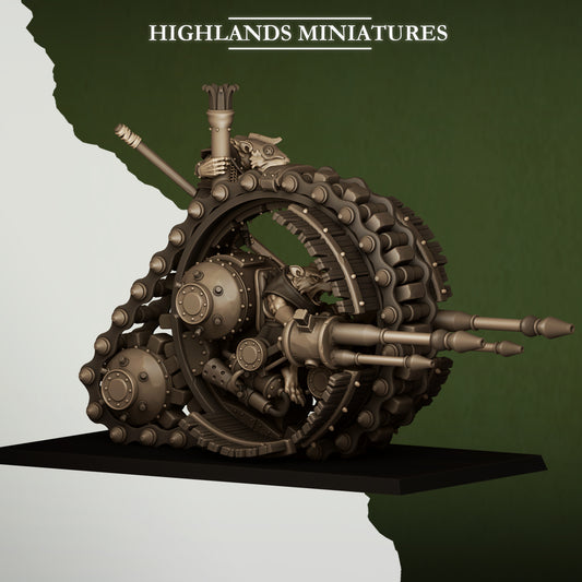 Sewer Vermin Wheeled Engine - Sewer Vermin - Highlands Miniatures