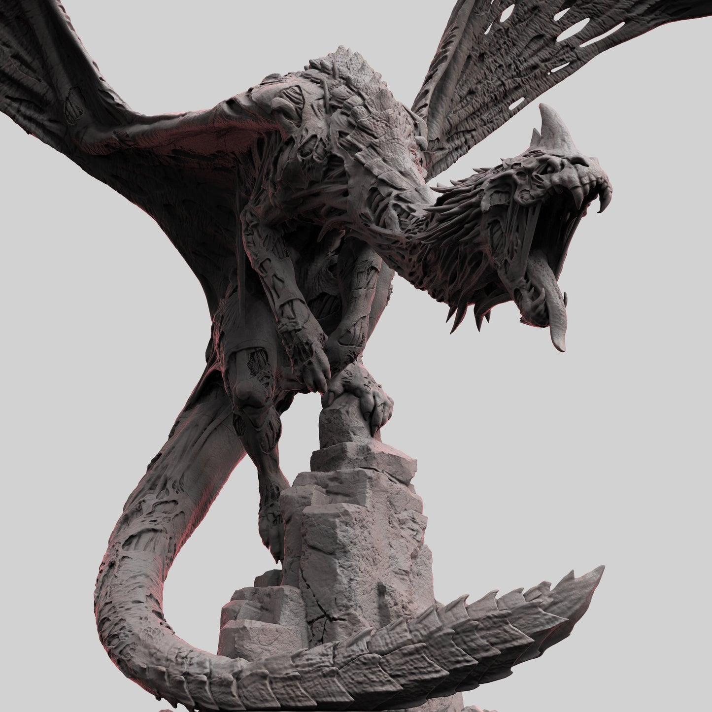 Undead Blue Dragon - Blue Giant Studios (World of Dragons 4)