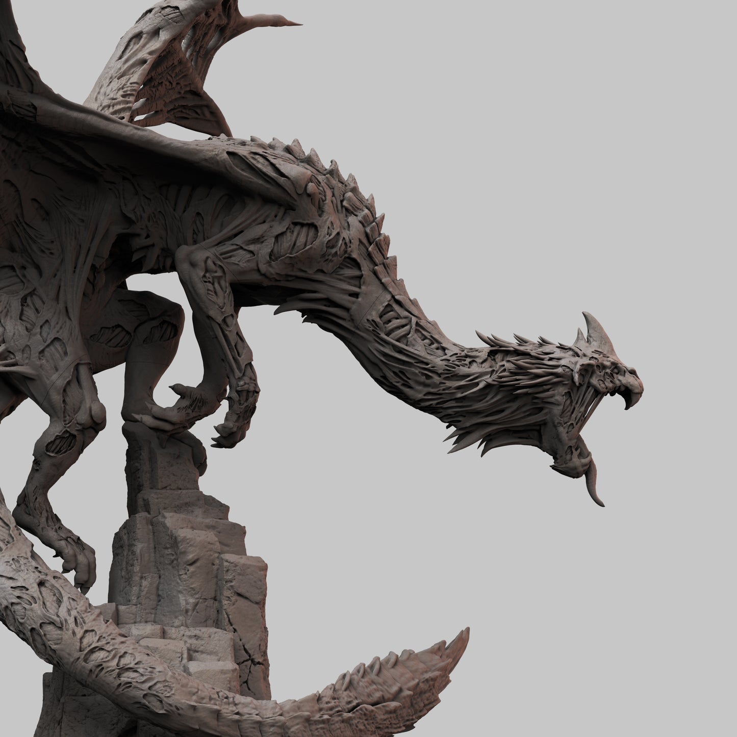Undead Blue Dragon - Blue Giant Studios (World of Dragons 4)