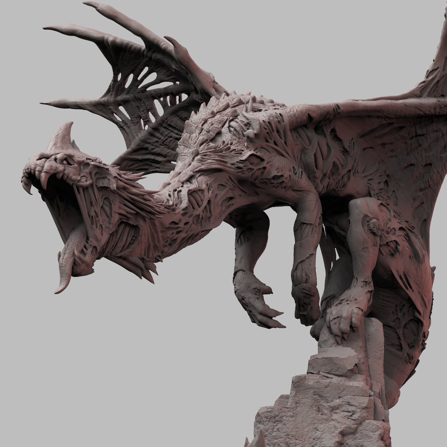 Undead Blue Dragon - Blue Giant Studios (World of Dragons 4)