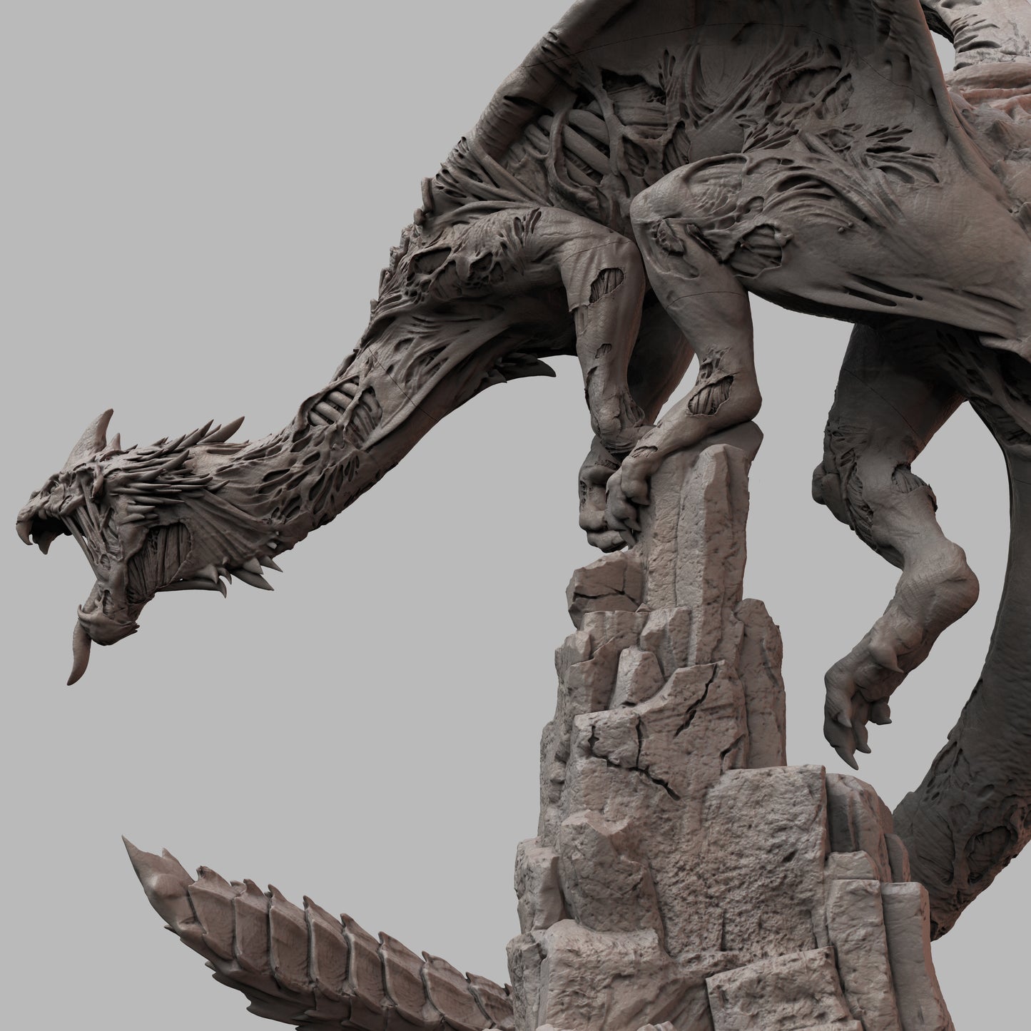 Undead Blue Dragon - Blue Giant Studios (World of Dragons 4)