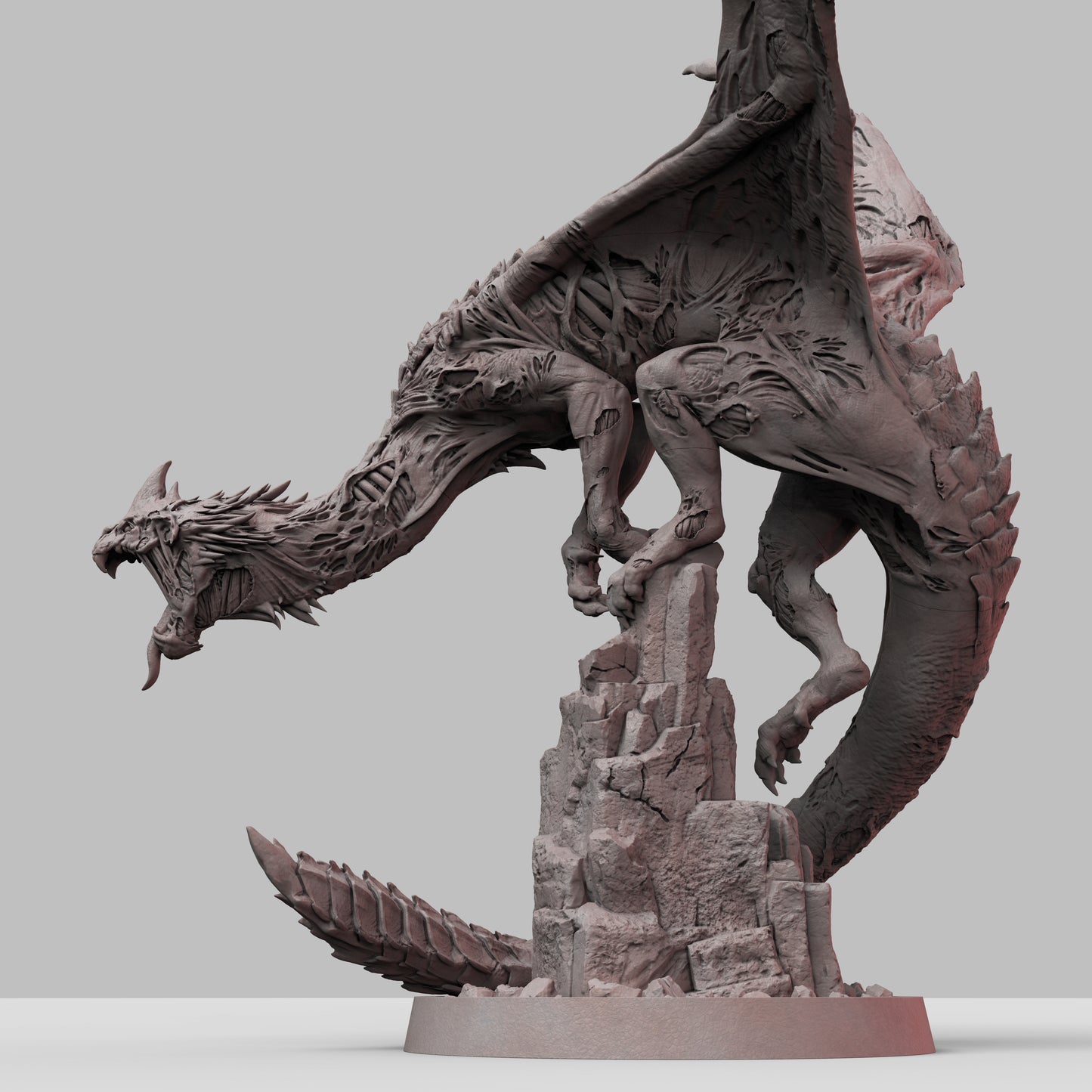 Undead Blue Dragon - Blue Giant Studios (World of Dragons 4)