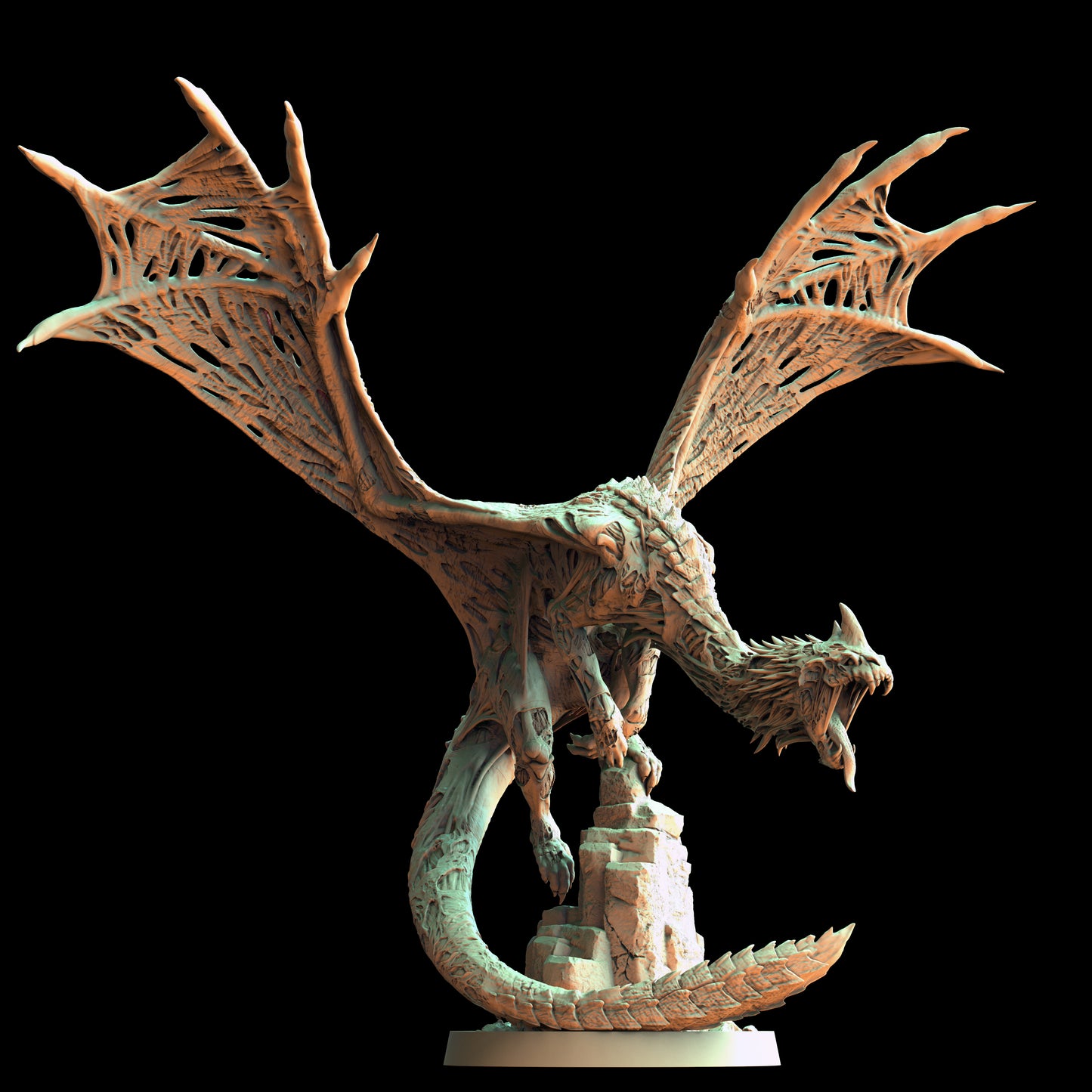 Undead Blue Dragon - Blue Giant Studios (World of Dragons 4)