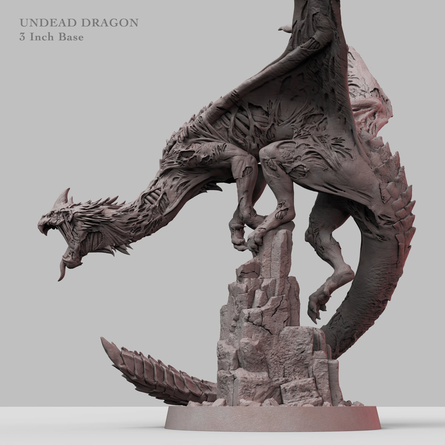 Undead Blue Dragon - Blue Giant Studios (World of Dragons 4)