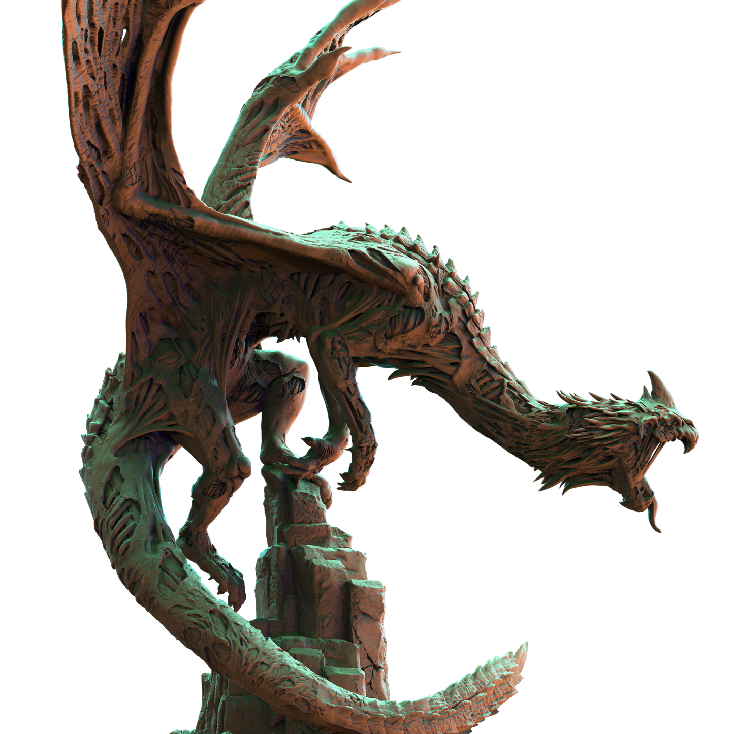 Undead Blue Dragon - Blue Giant Studios (World of Dragons 4)
