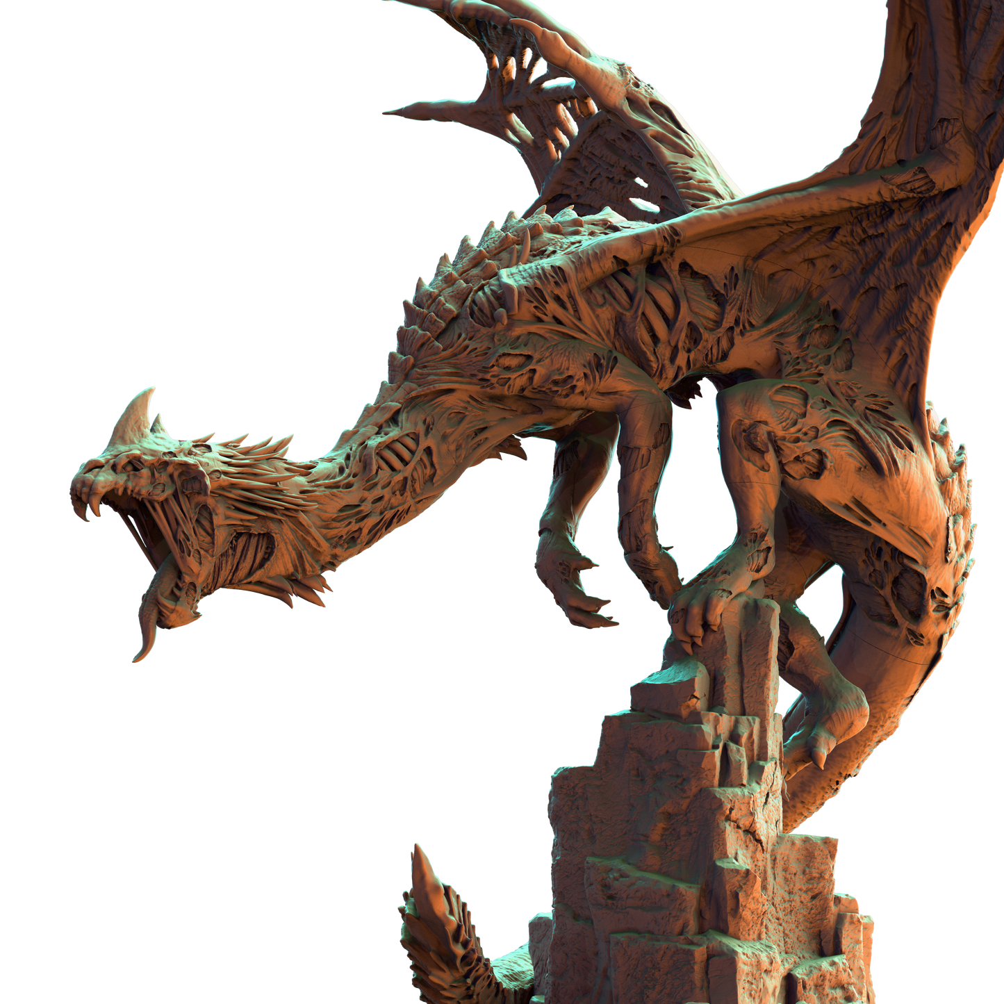 Undead Blue Dragon - Blue Giant Studios (World of Dragons 4)