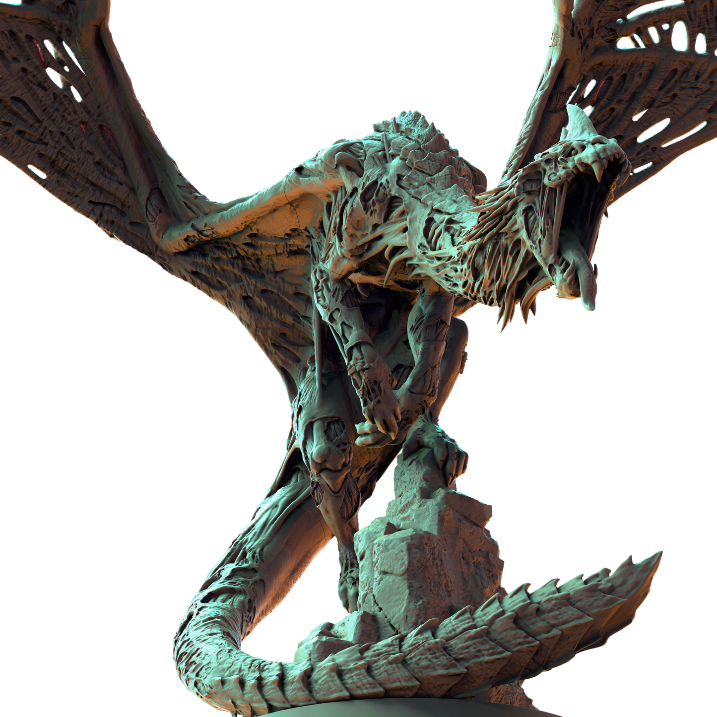 Undead Blue Dragon - Blue Giant Studios (World of Dragons 4)