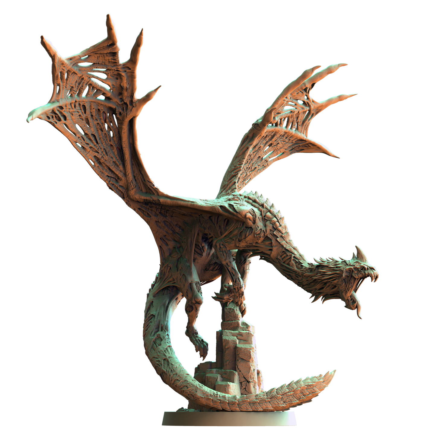 Undead Blue Dragon - Blue Giant Studios (World of Dragons 4)