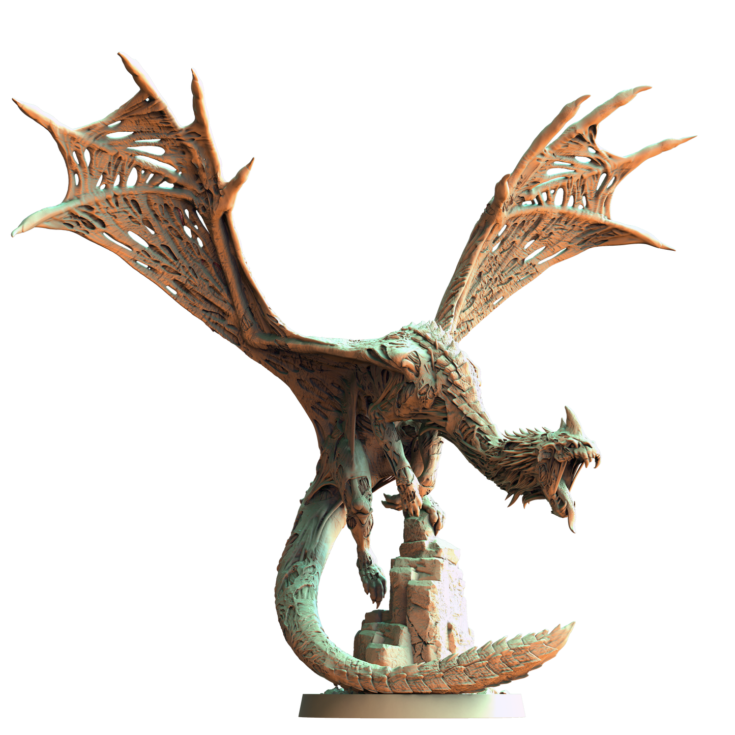 Undead Blue Dragon - Blue Giant Studios (World of Dragons 4)
