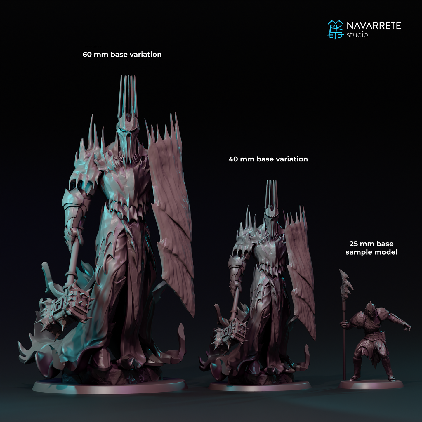 1x Vorgath, The Dark Enemy - Navarrete Studio