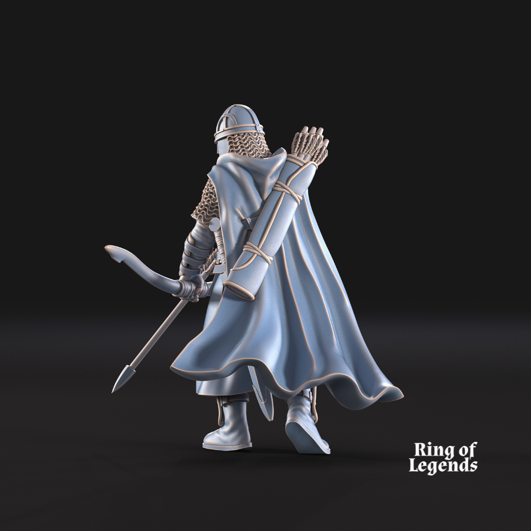 6x West Human Archers - West Humans - Davale Games