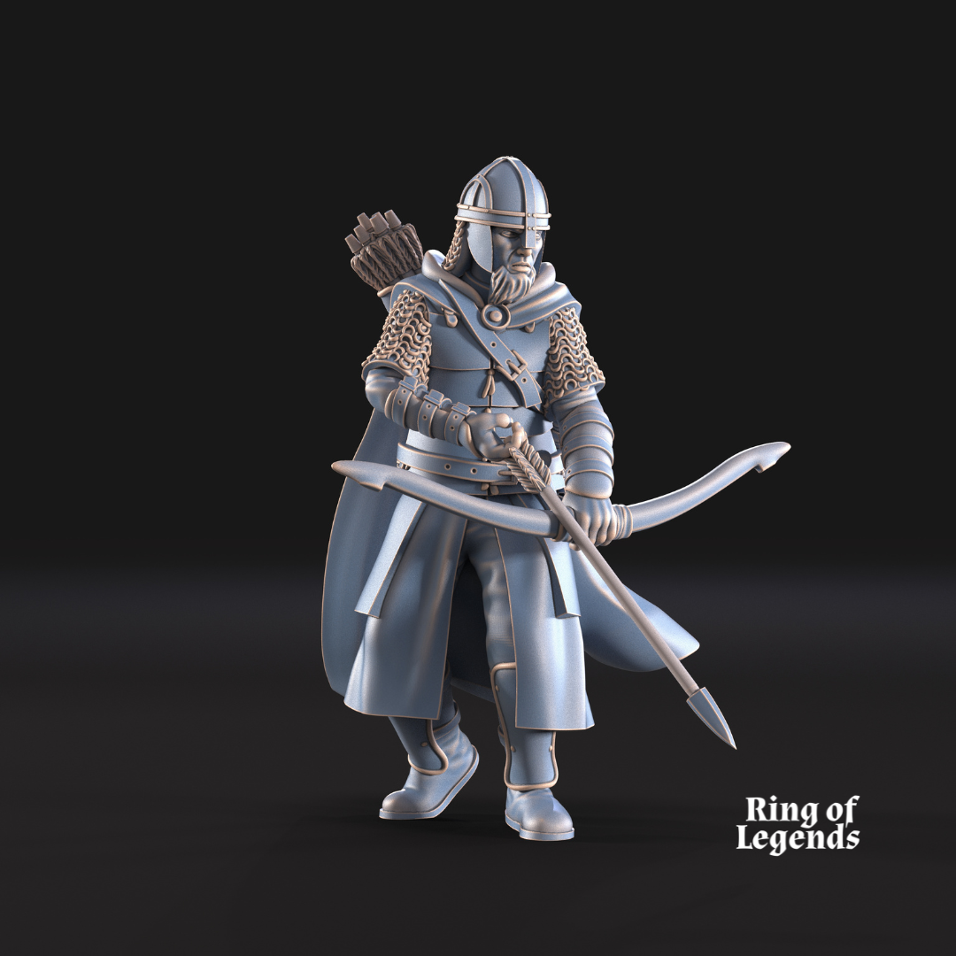 6x West Human Archers - West Humans - Davale Games