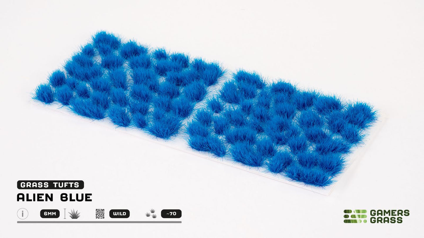 Alien Blue 6mm Wild - Alien Tufts - GamersGrass