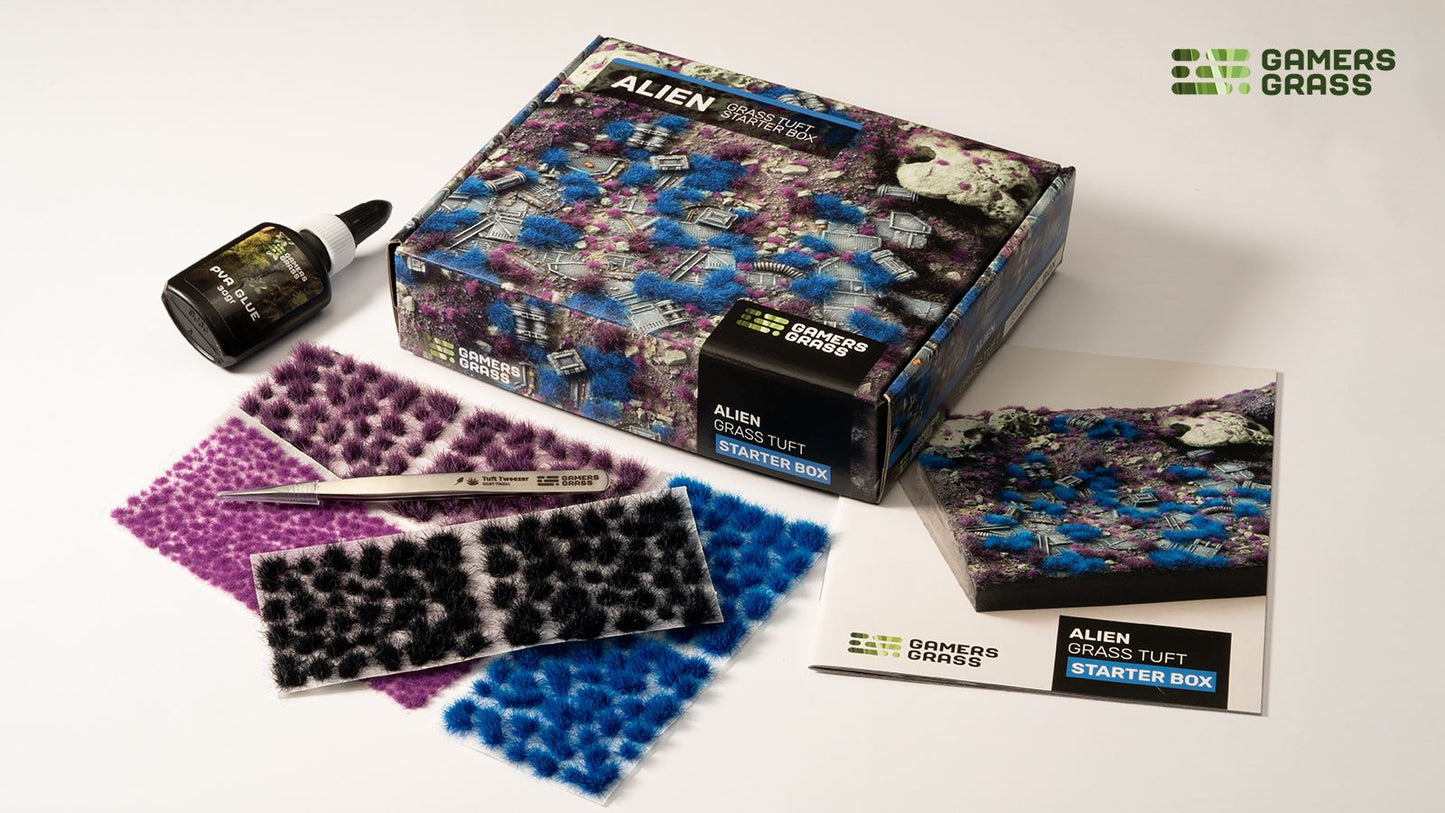 Alien Grass Tuft Starter Box - GamersGrass