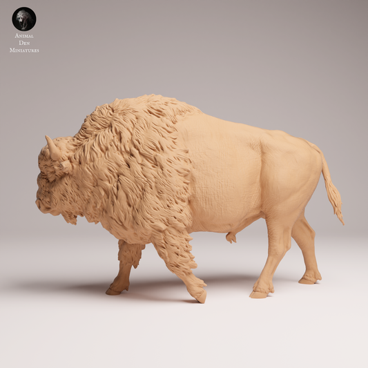 American Bison - Animal Den Miniatures