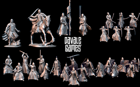 'Elf-Lord's Guard' - Bloody Elves Army Bundle - Davale Games