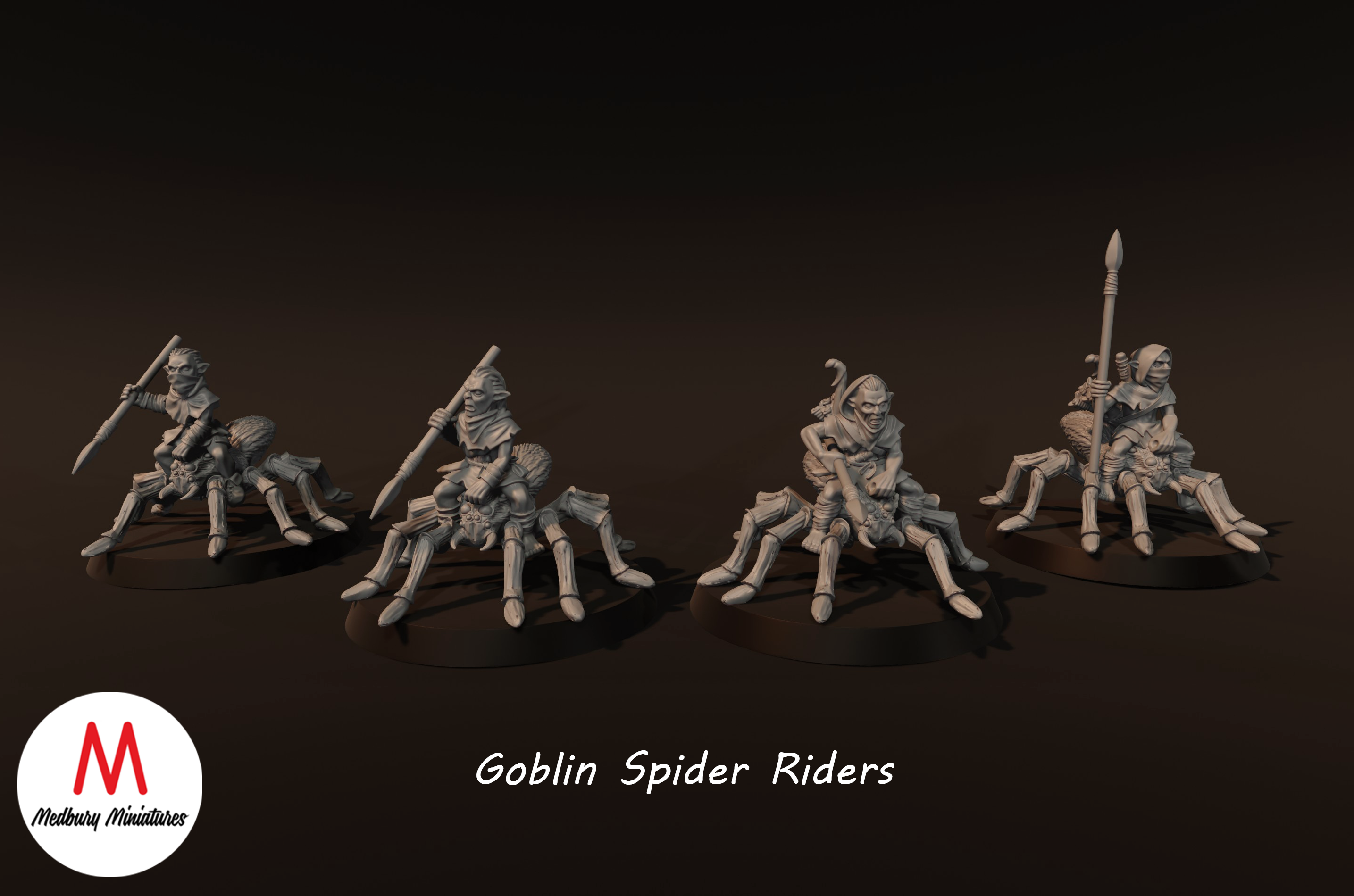 Goblin Spider Riders - Medbury Miniatures – HammerLine