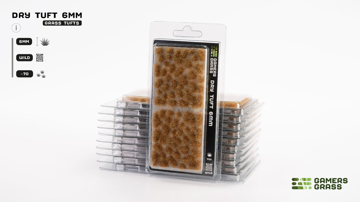 Dry Tuft 6mm Wild - Grass Tufts - GamersGrass