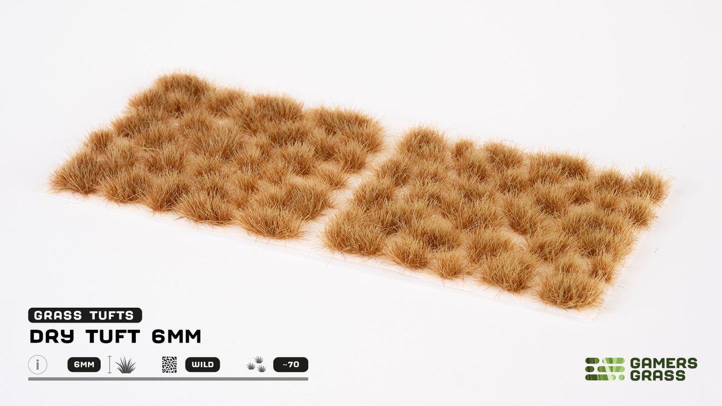 Dry Tuft 6mm Wild - Grass Tufts - GamersGrass