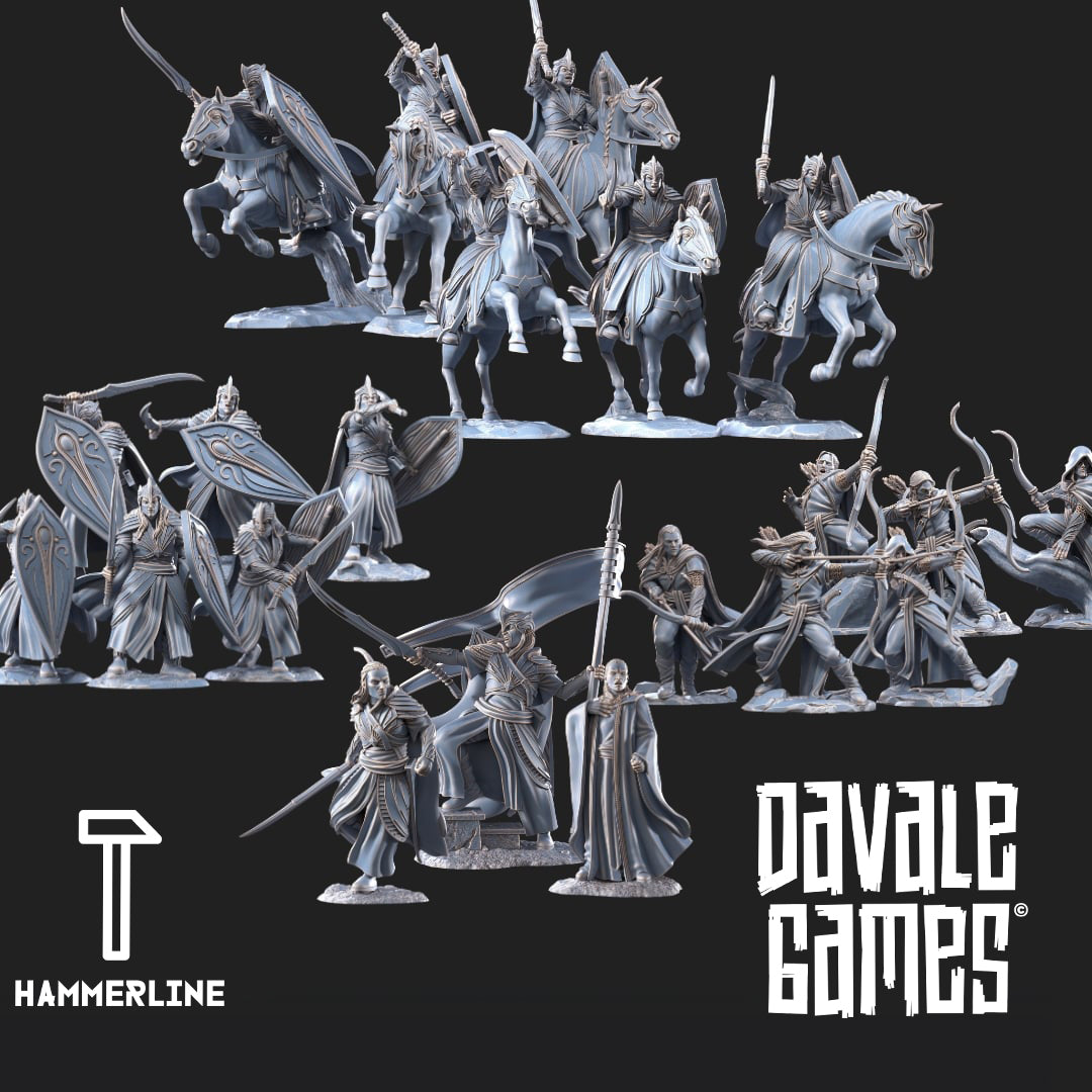 'Woodland Guardians' - Galanthir Elves Army Bundle - Davale Games
